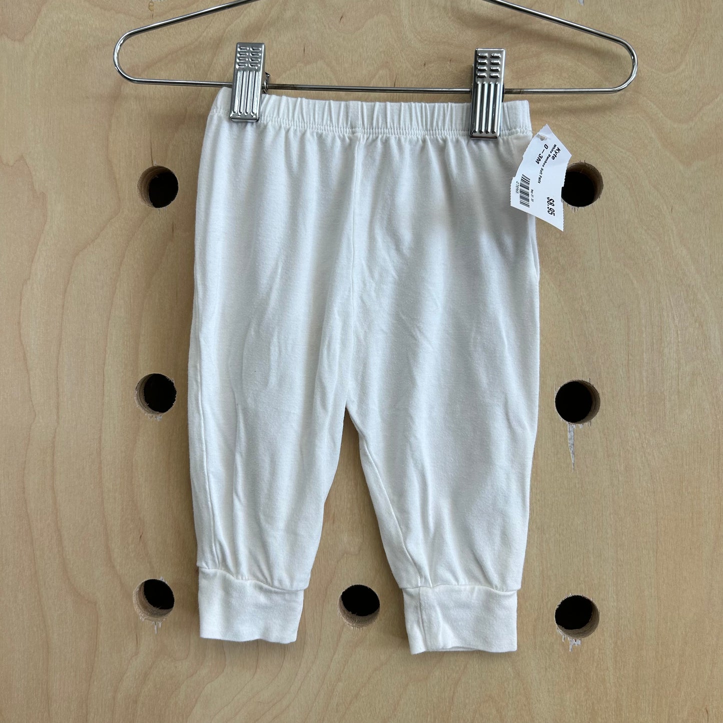 White Bamboo Soft Pants