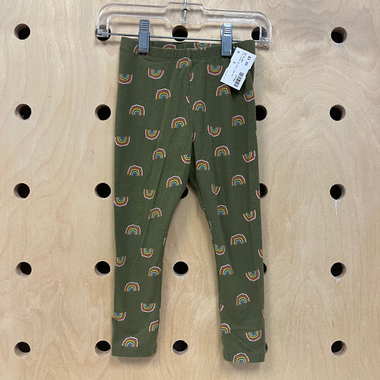 Army Green Rainbow Leggings