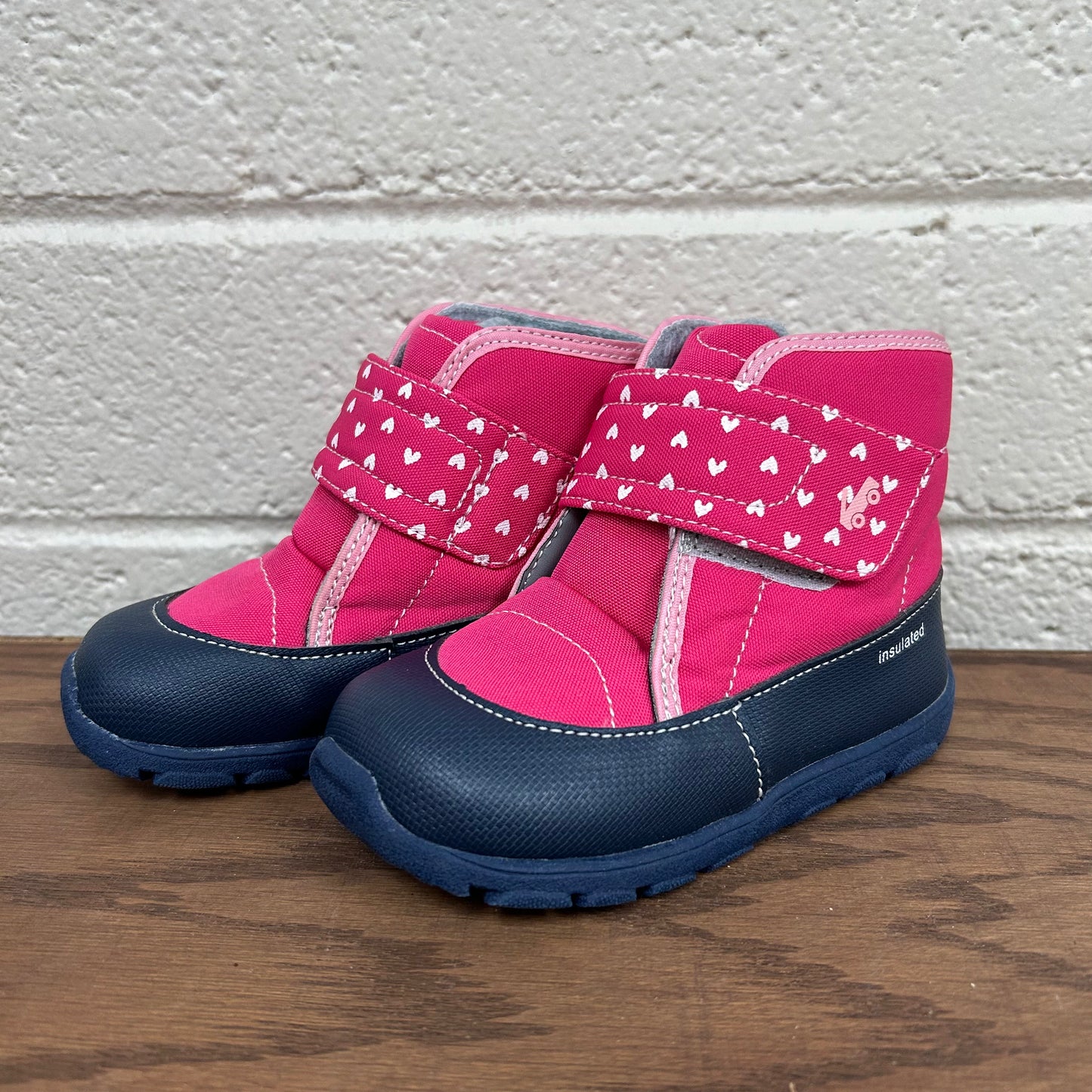 Pink & Blue Insulated Boots