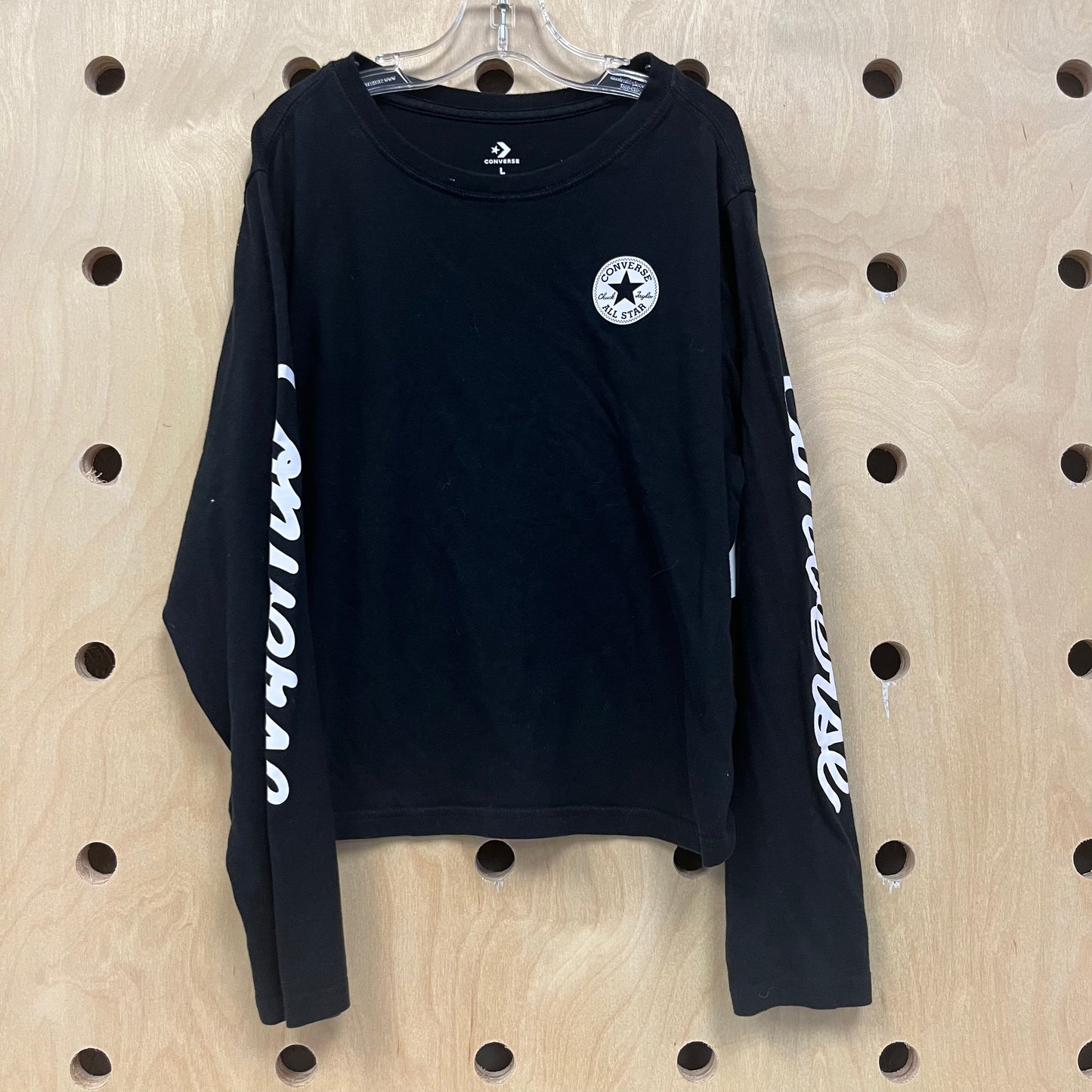 Black Converse Long Sleeve