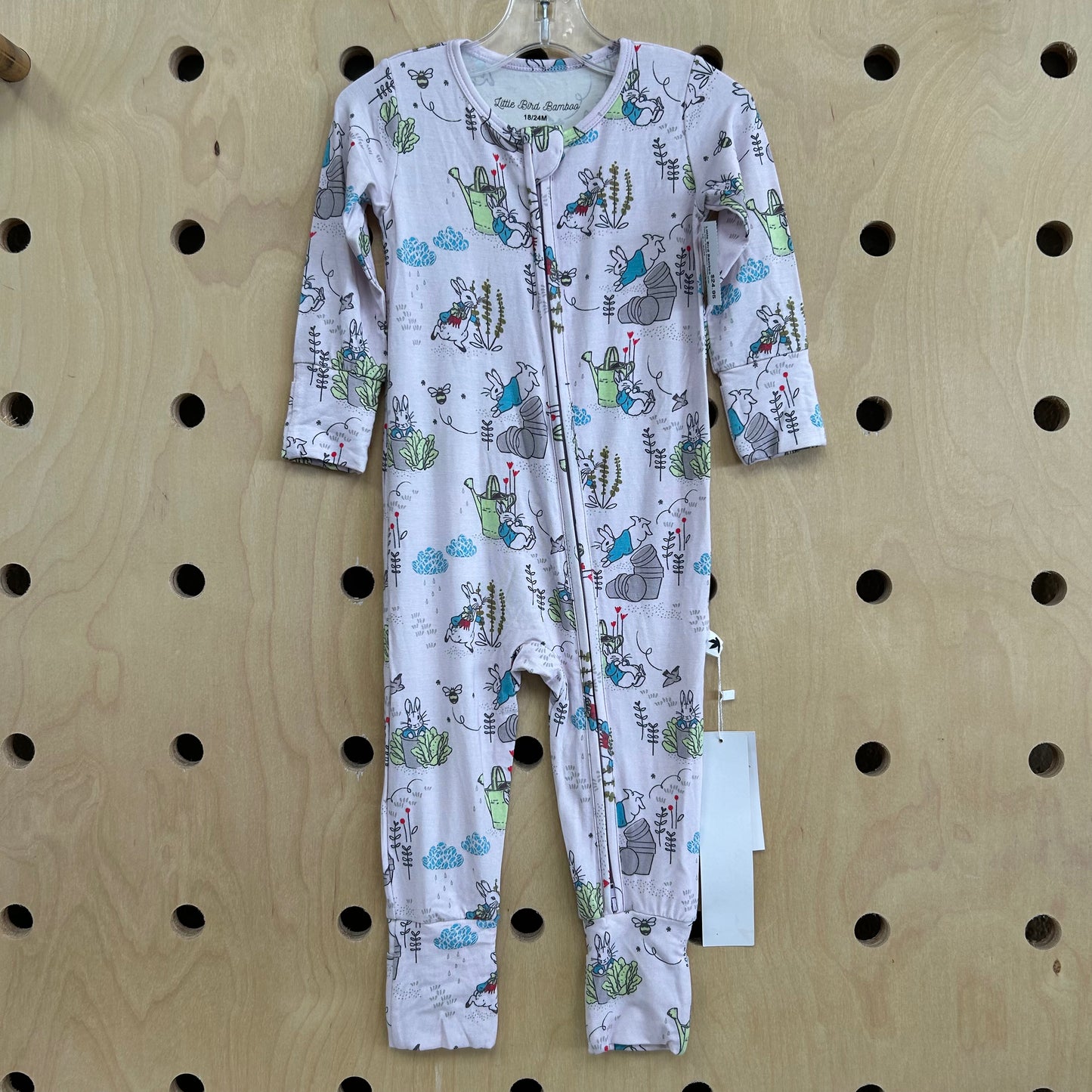 Pink Peter Rabbit Bamboo Zippy NEW!