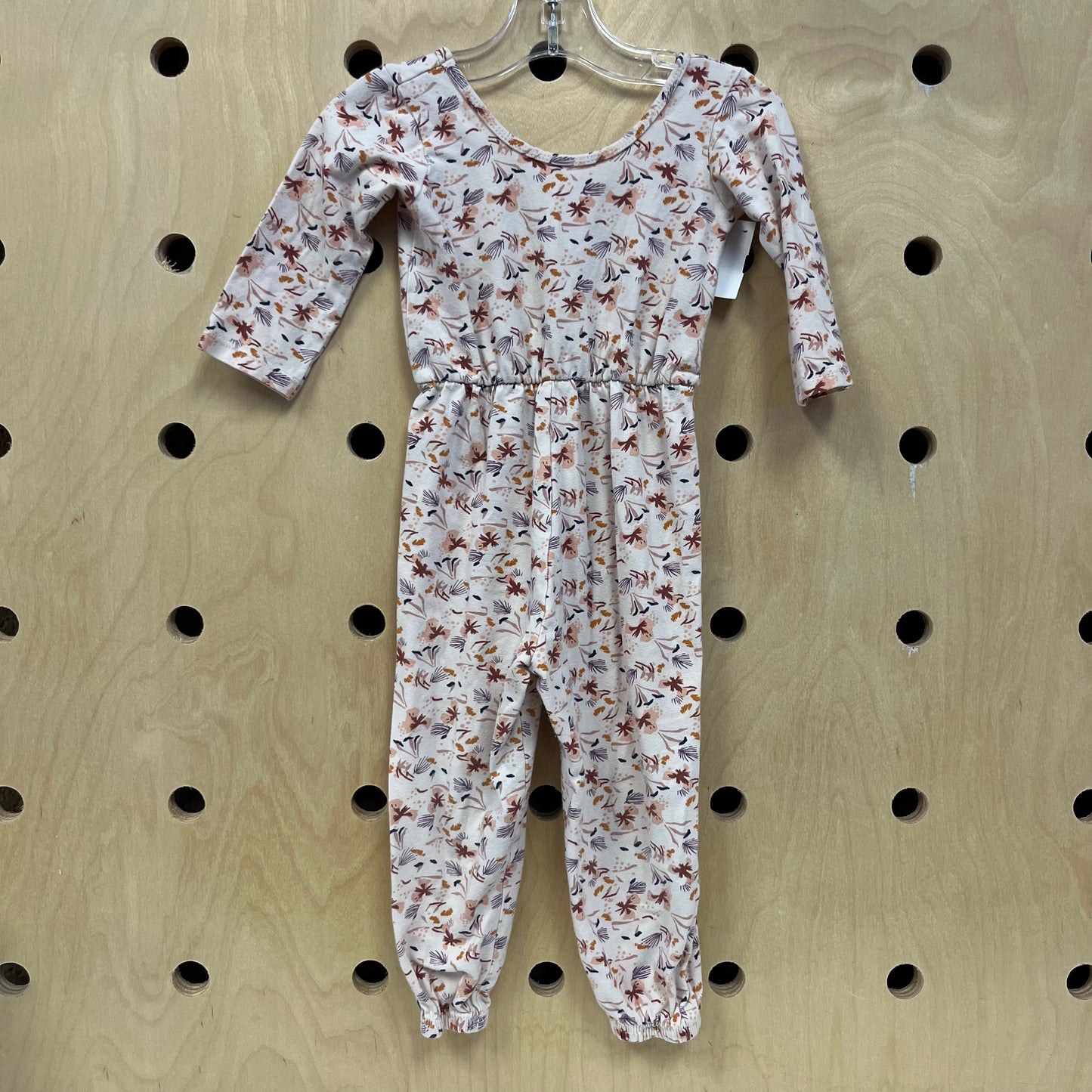 Peach Floral Jumper