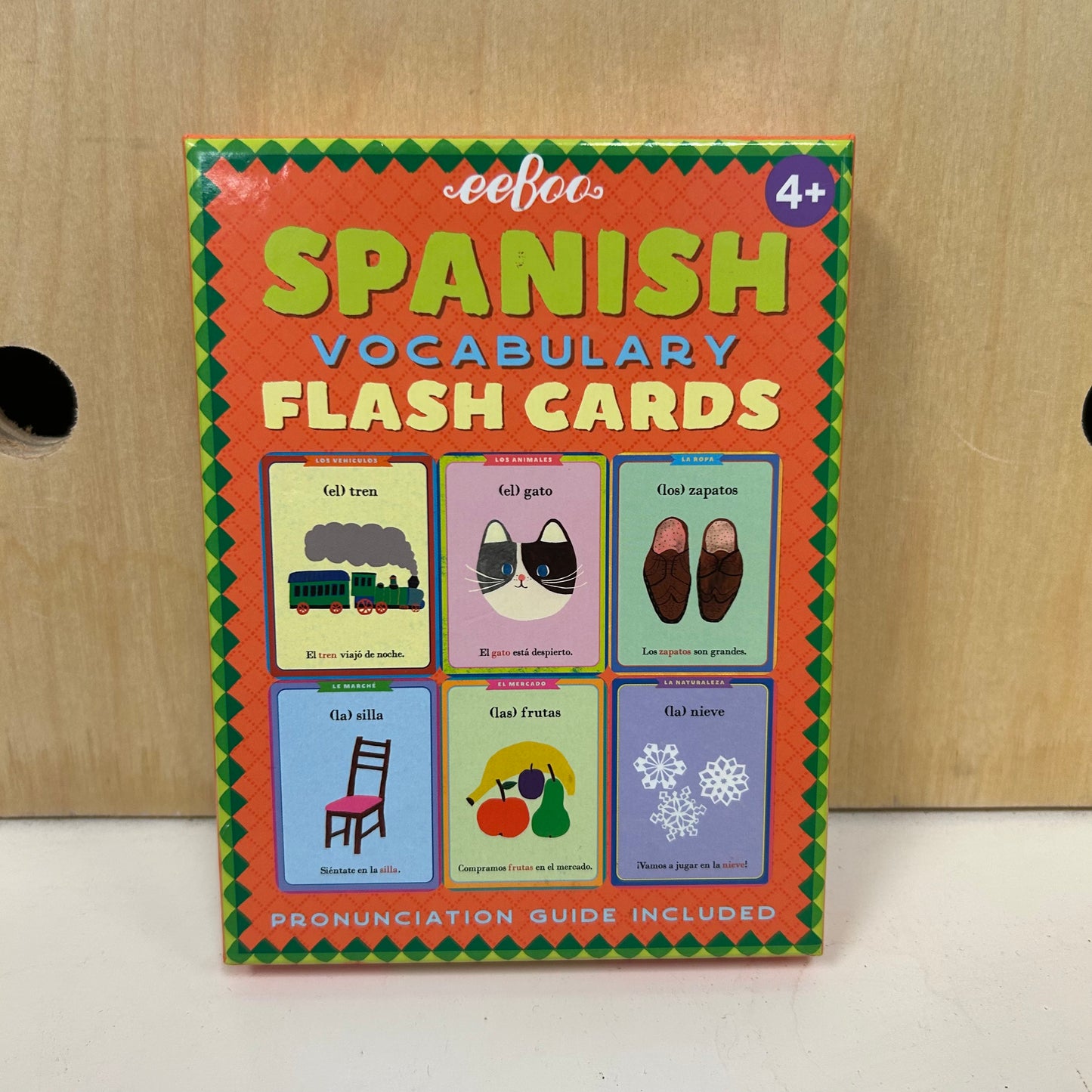 Spanish Vocabulary Flash Cards