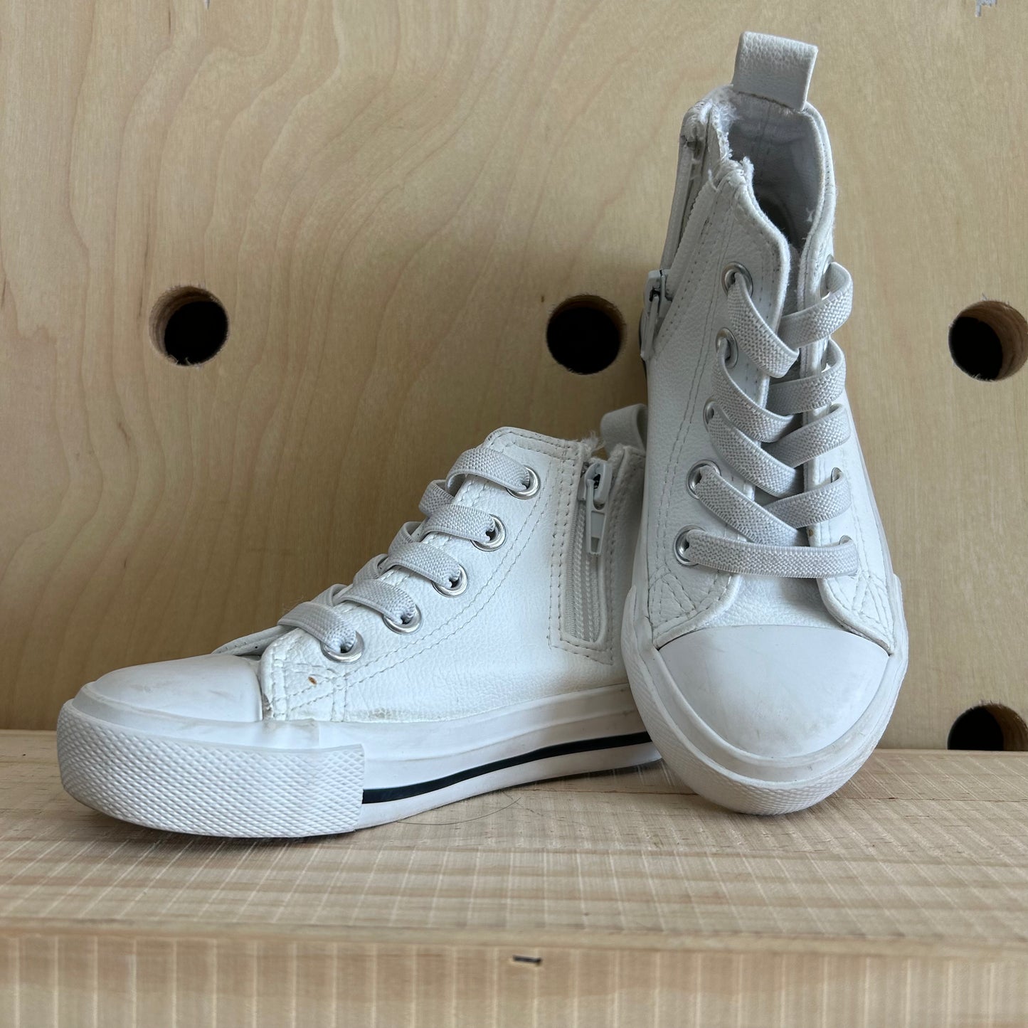 White Hi Tops