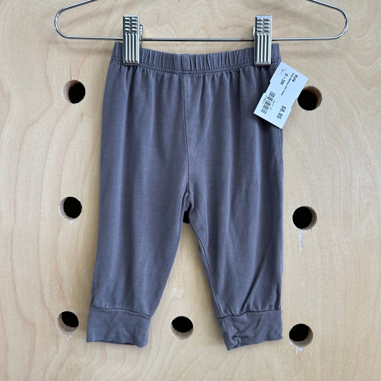 Grey Bamboo Soft Pants