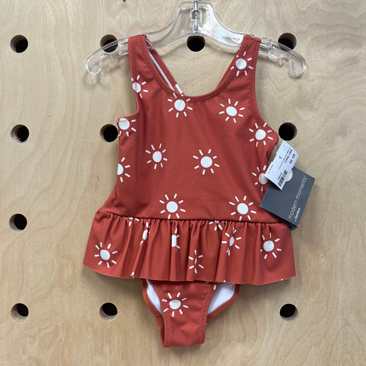 Orange Sun Swimsuit