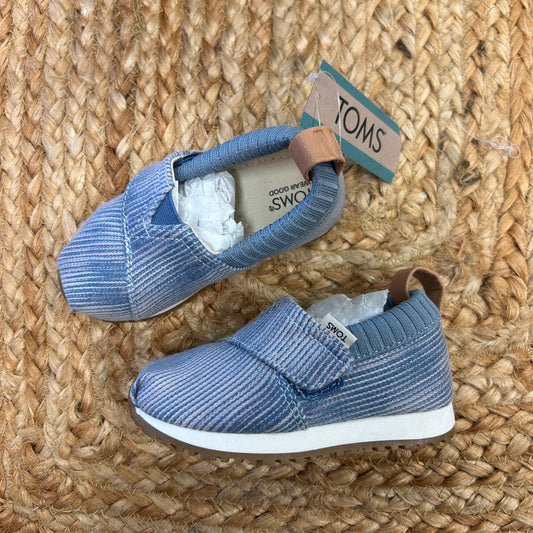 Pastel Blue Alpargata Resident Slip Ons NEW!