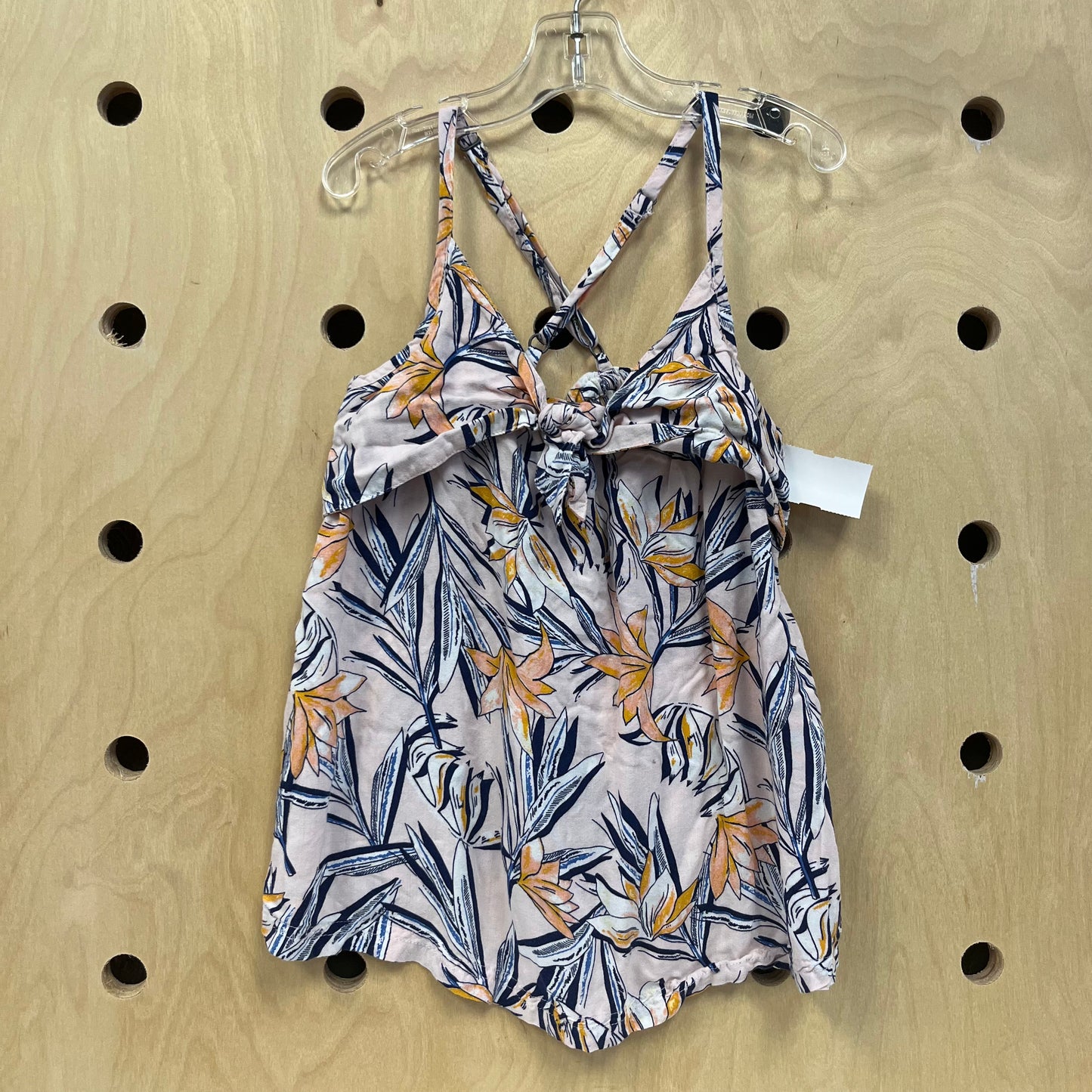 Pink+Blue Birds of Paradise Tank