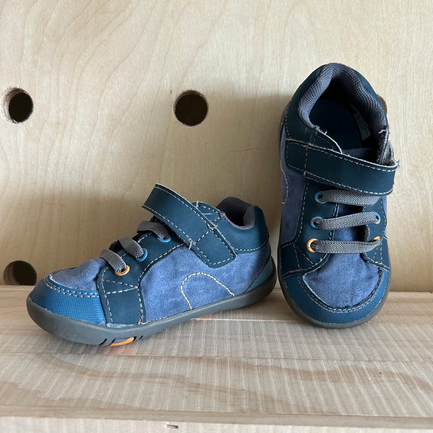 Blue Velcro Shoes