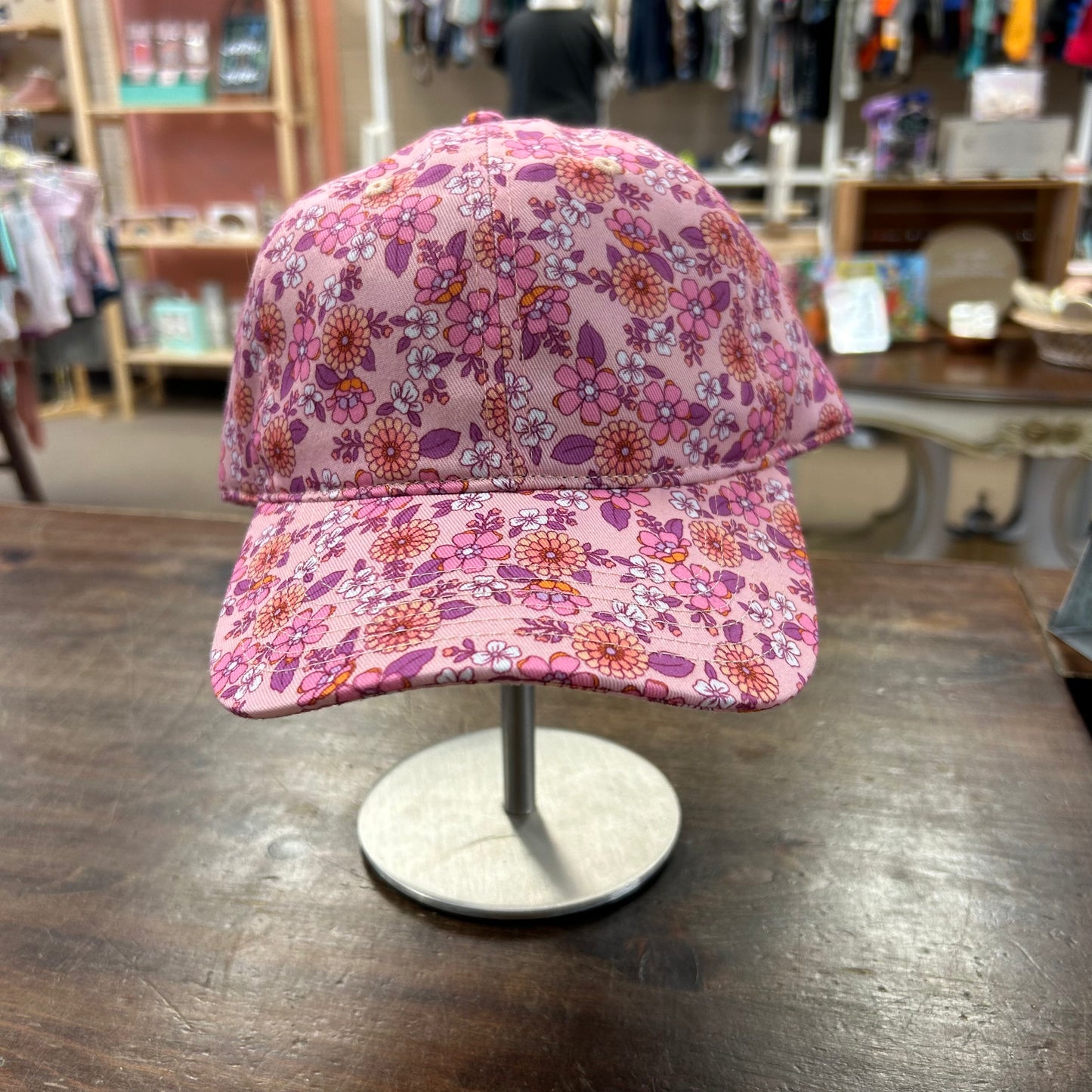 Pink Floral Hat NEW!