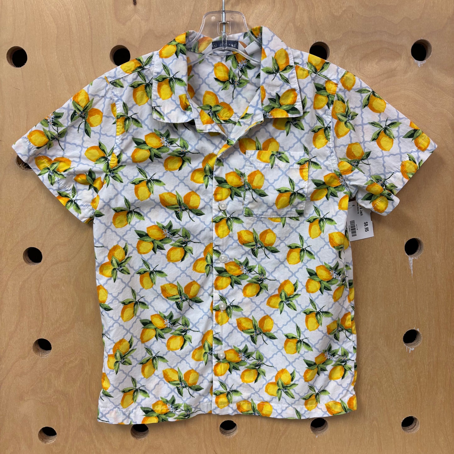Lemons Button Up