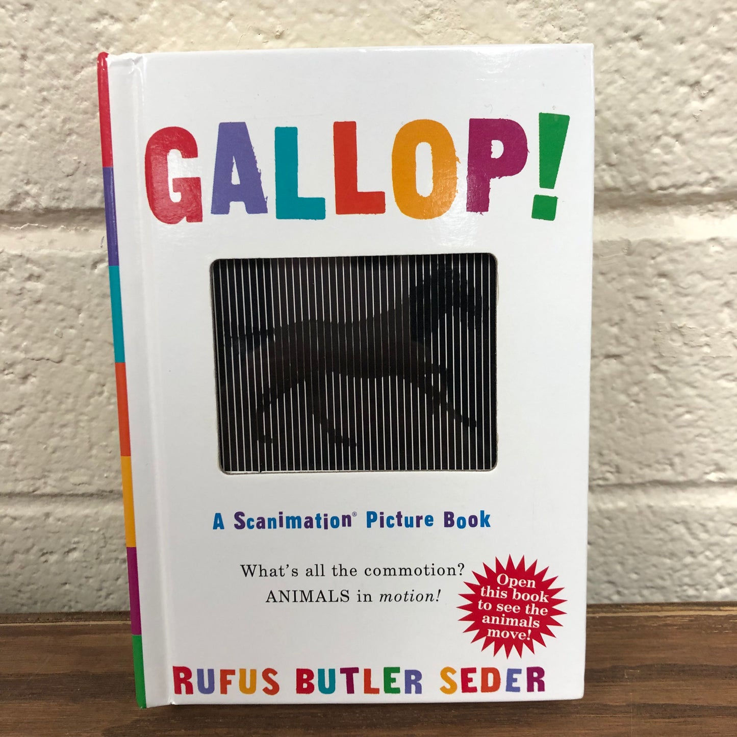 Gallop! Scanimation Picture Book
