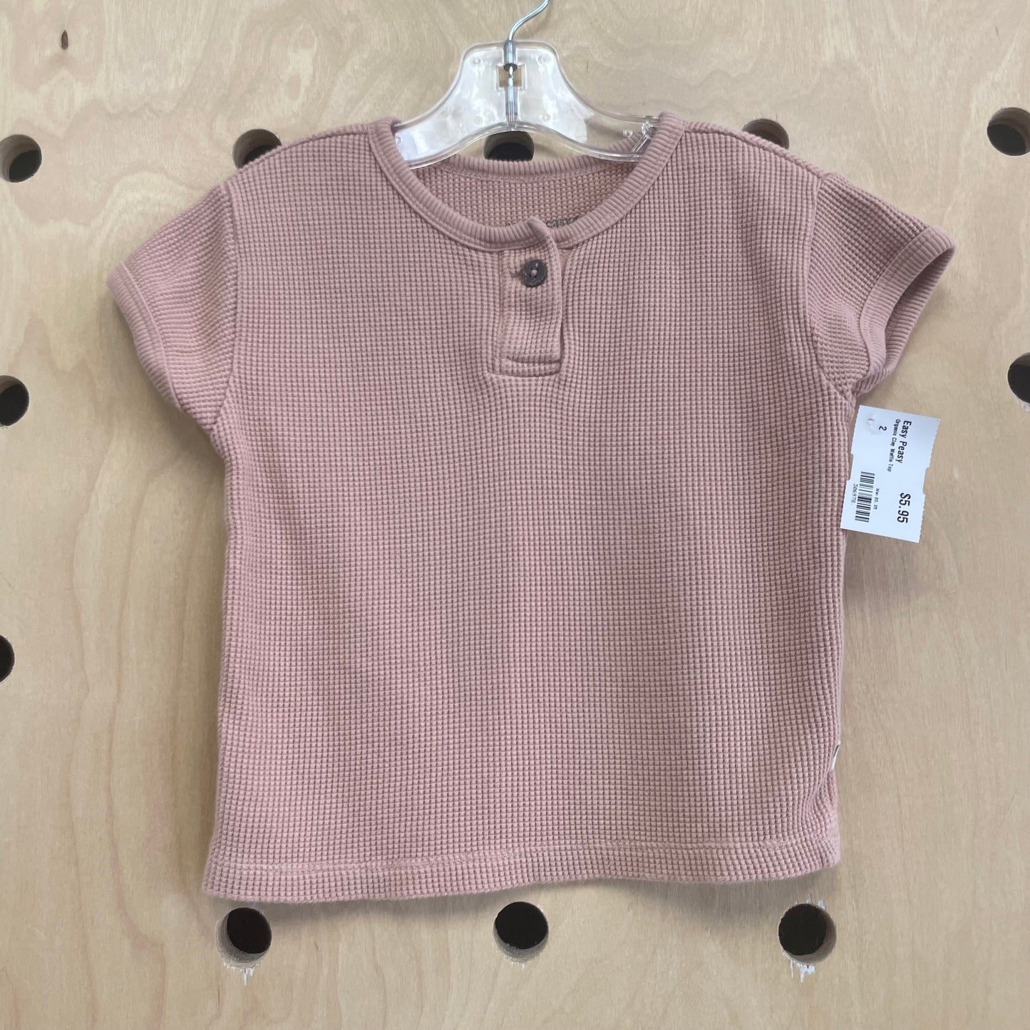 Organic Clay Waffle Top