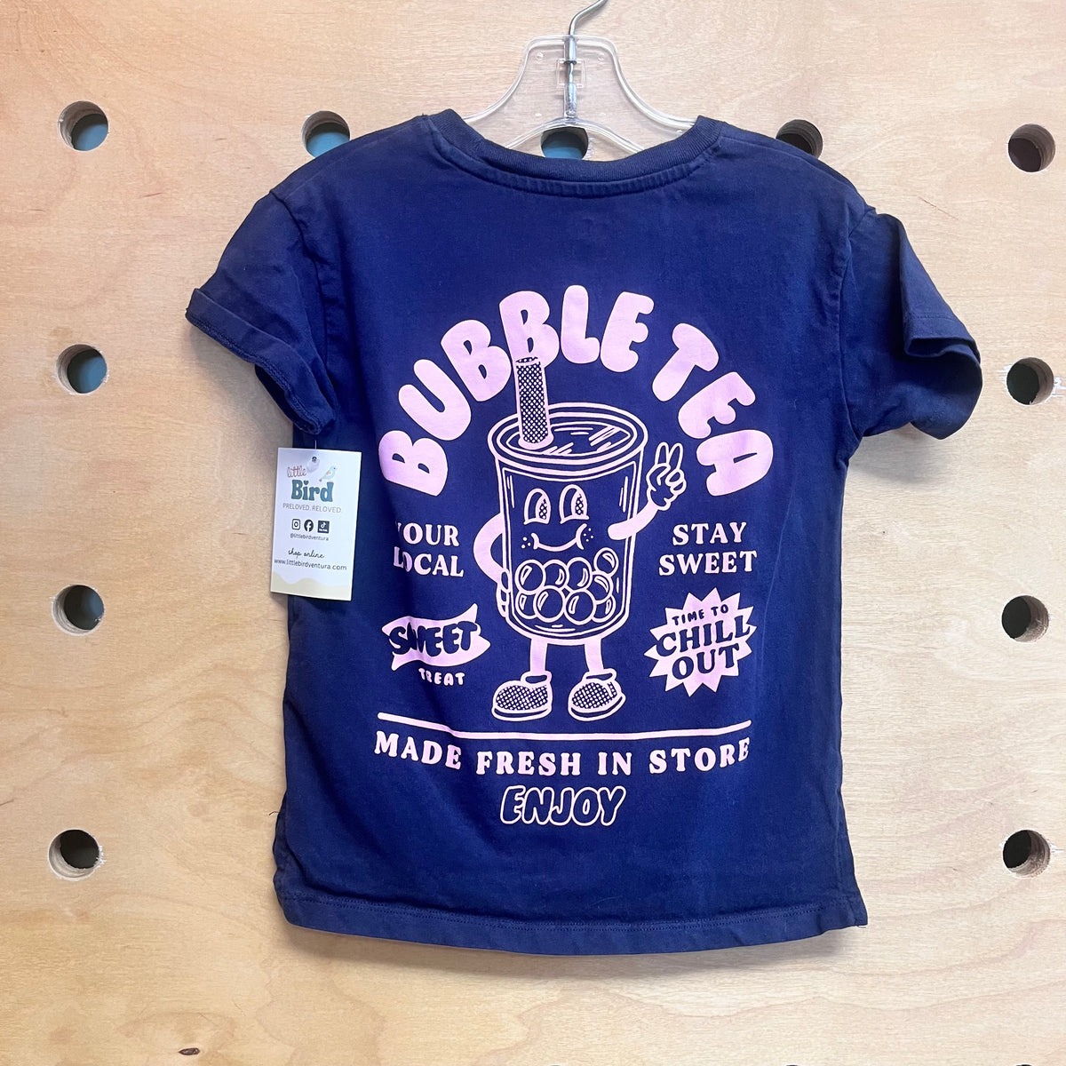 Blue Time To Chill Out Tee
