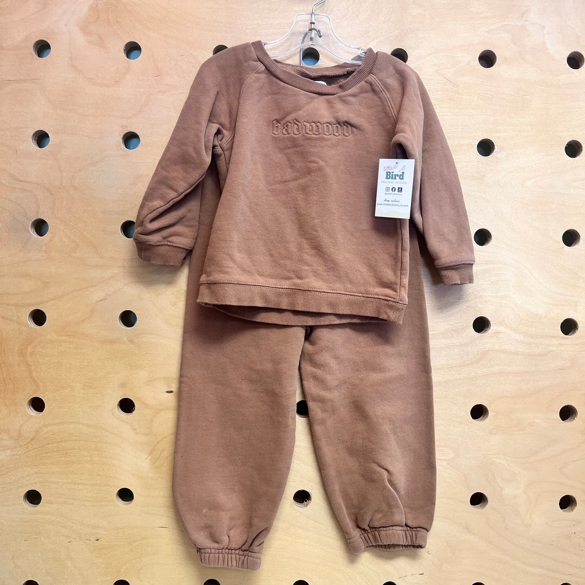 Brown "Badwood" Outfit