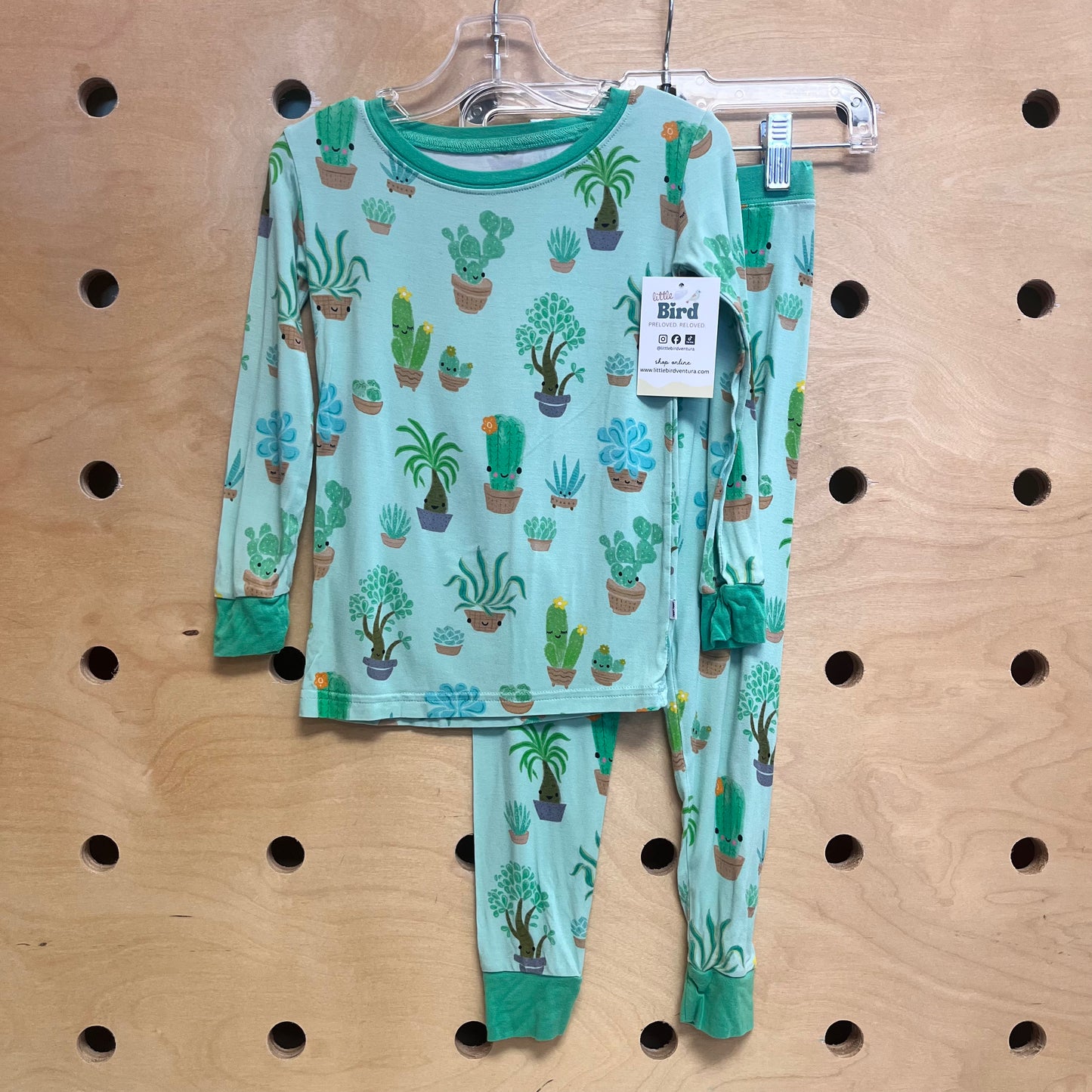 Green Bamboo Happy Plants PJ's