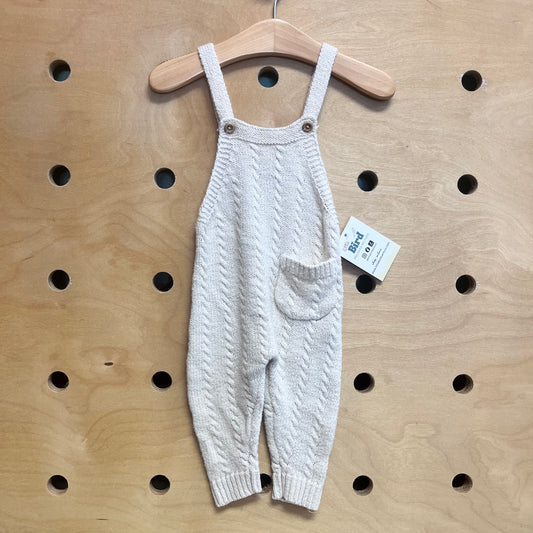 Cream Knit Romper