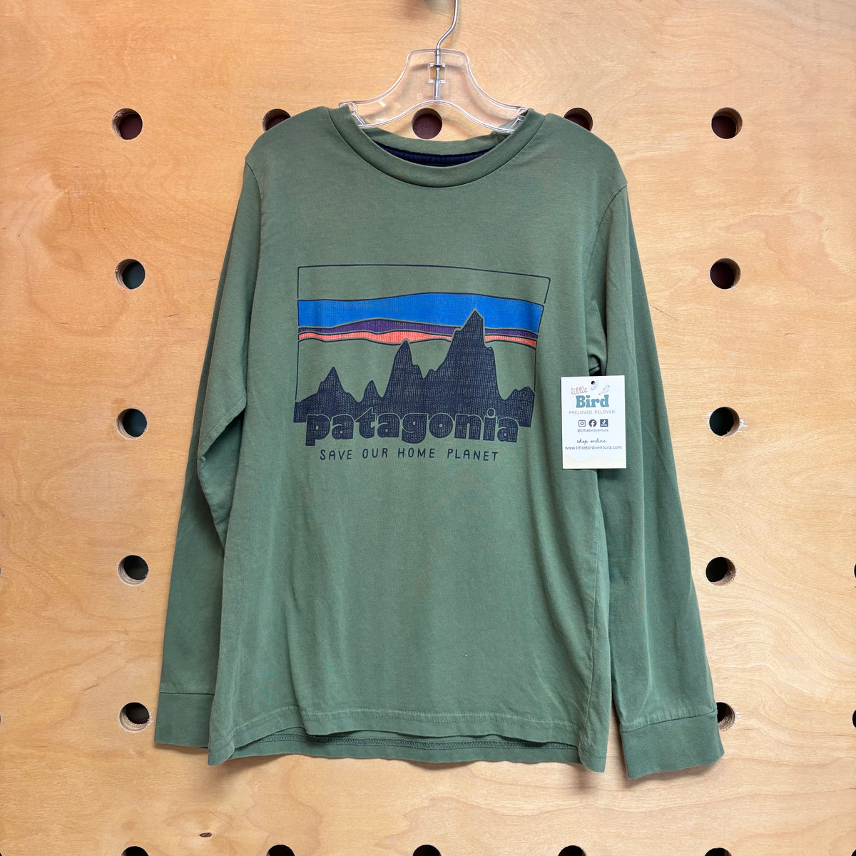 Green Save Our Home Planet LS
