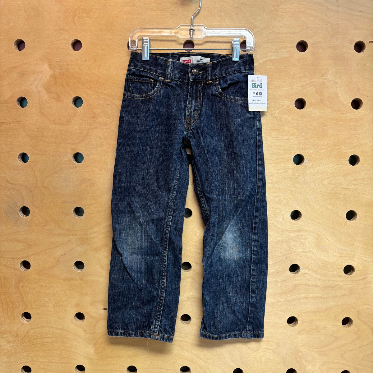 Dark Wash Regular Denim