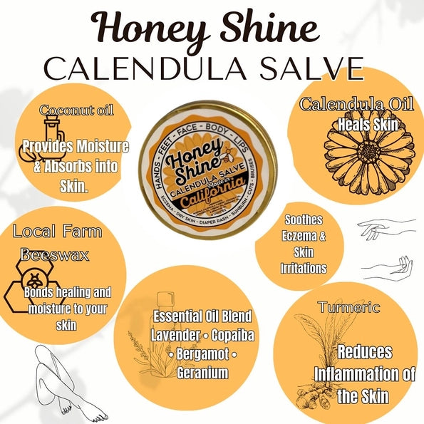 Organic Calendula Salve - 1oz