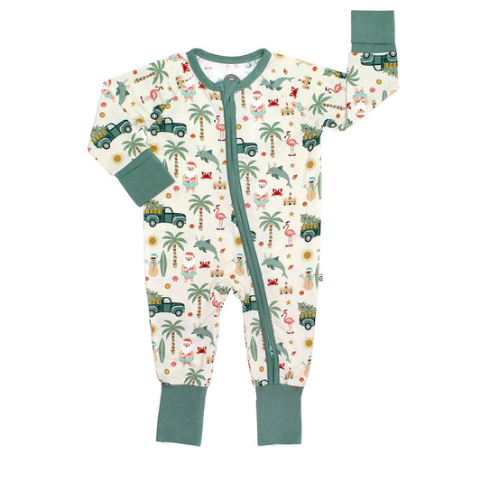 Coastal Christmas Convertible Pajama