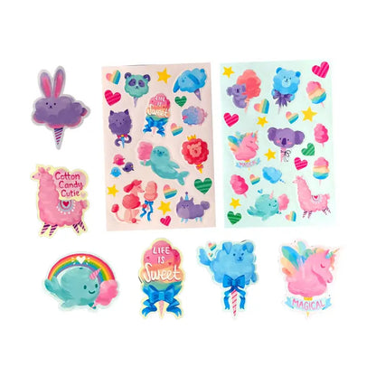 Fluffy Cotton Candy Stickerville