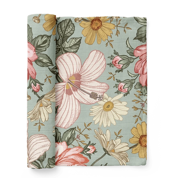 Garden Floral Seafoam