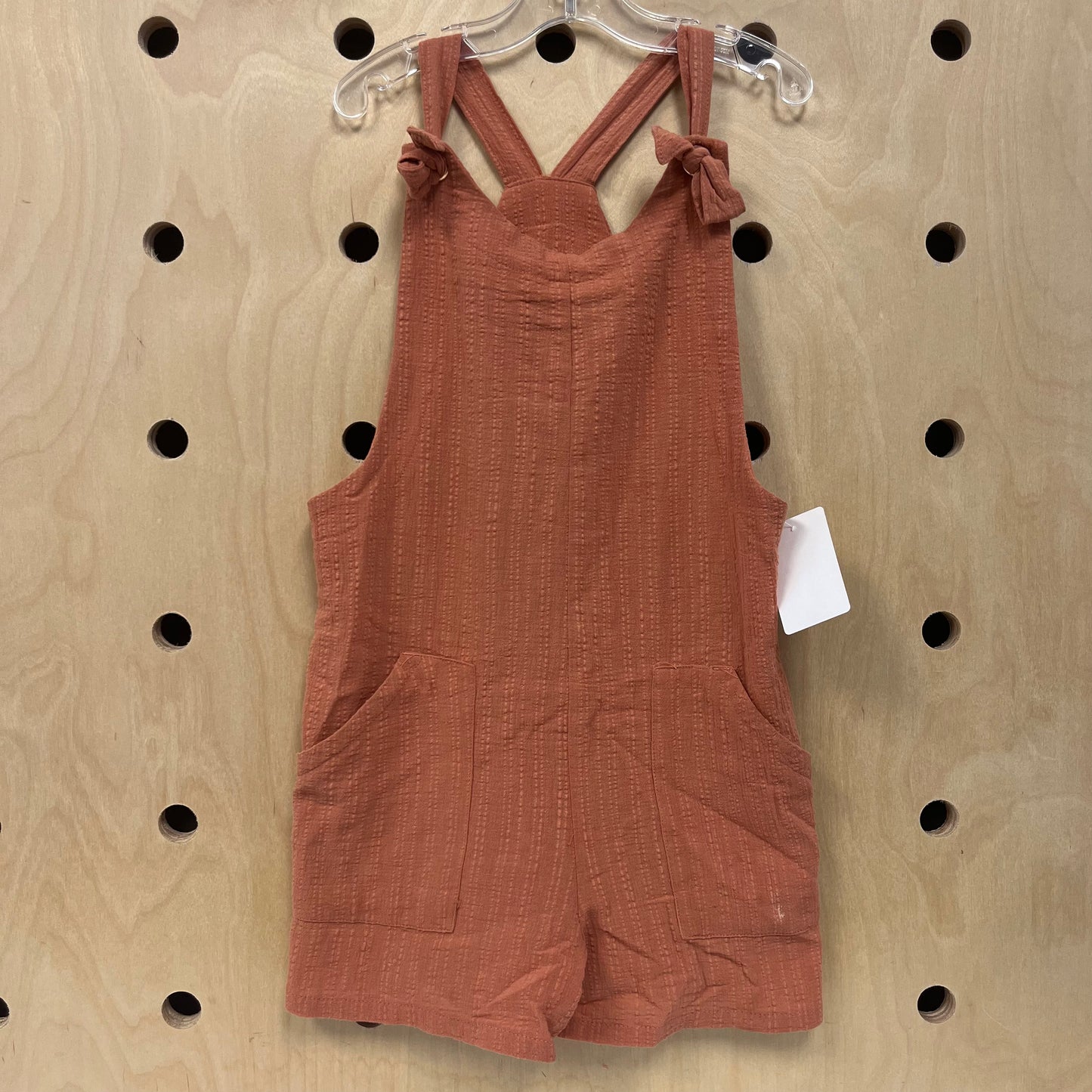Earthtone Gauze Pocket Romper