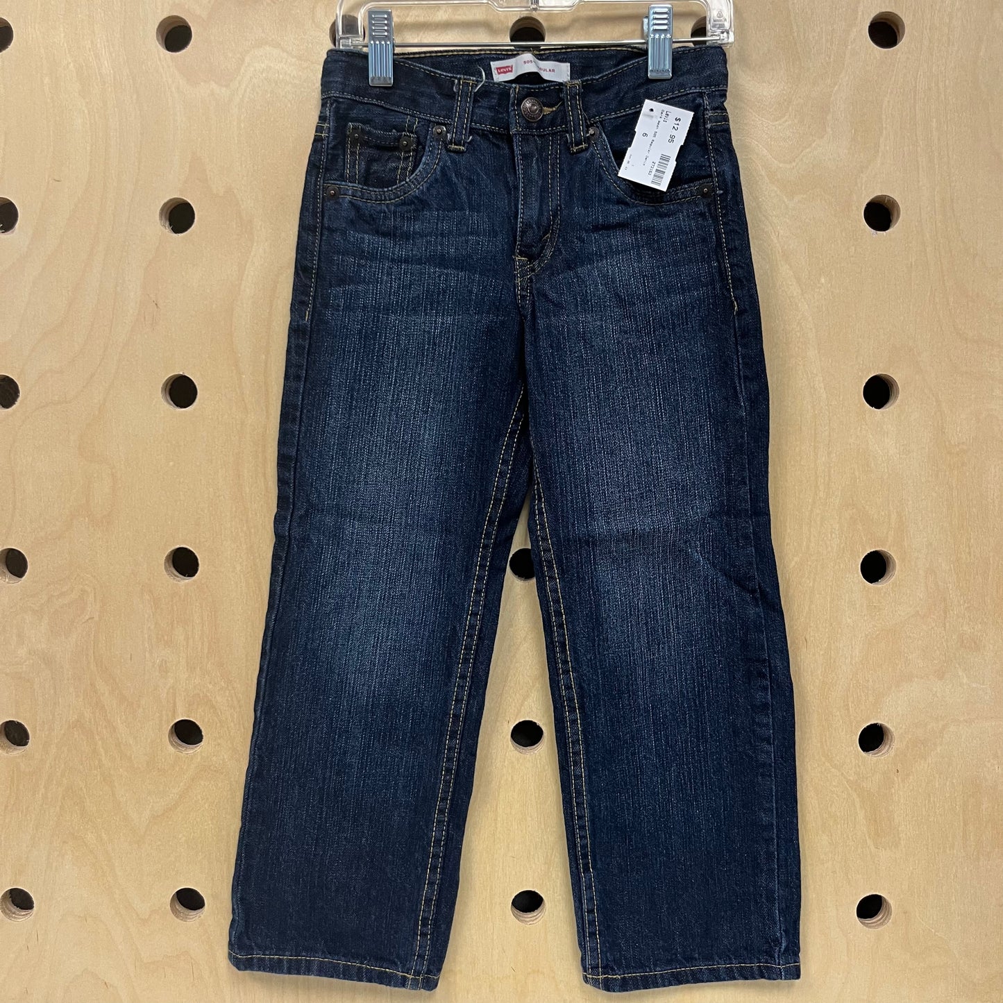 Dark Wash 505 Regular Denim