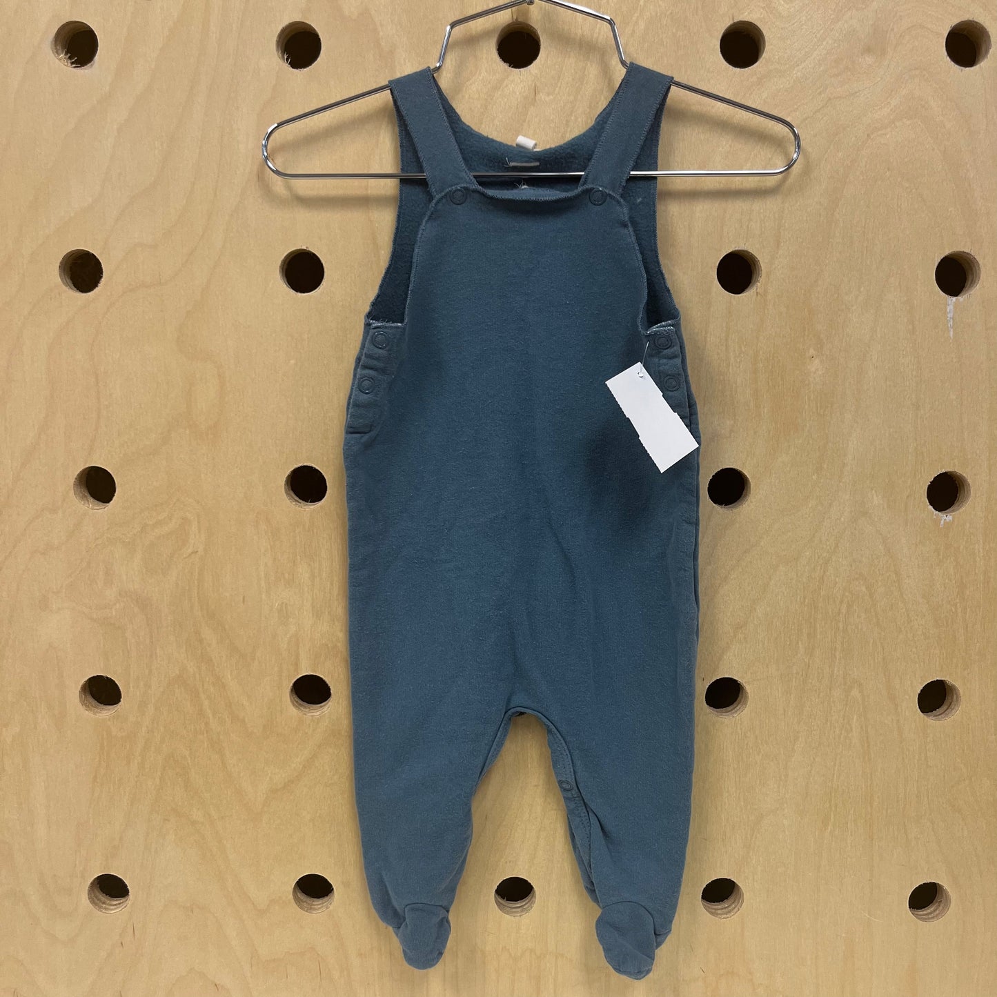 Blue Cotton Overalls
