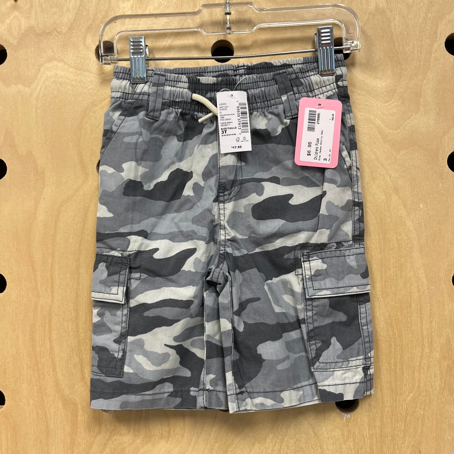 Grey Camo Shorts NEW!