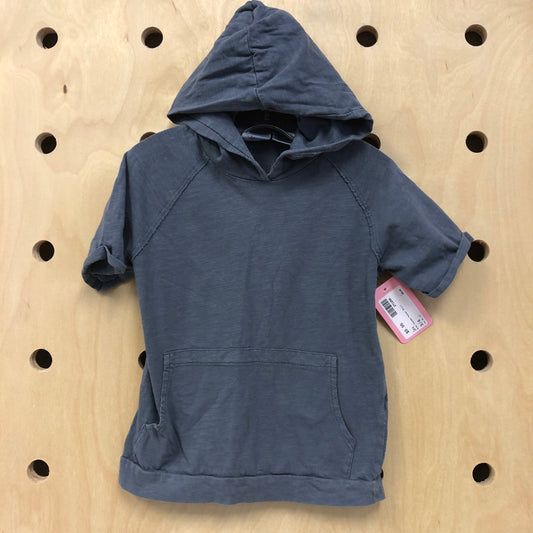 Grey Hooded Pocket Shirt