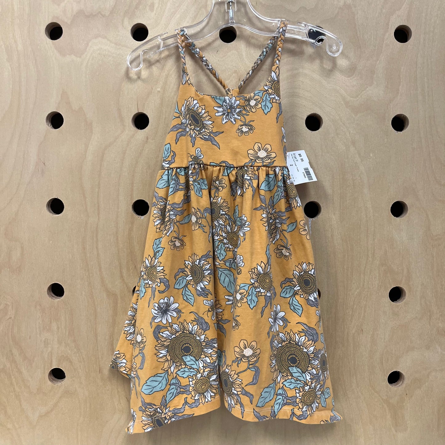 Yellow Sunflower Dress