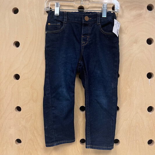Dark Wash Denim Pants
