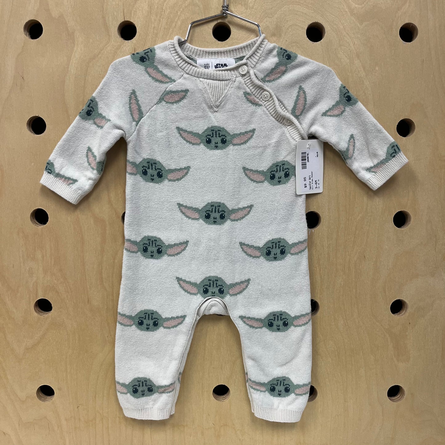 Knit Grogu Romper