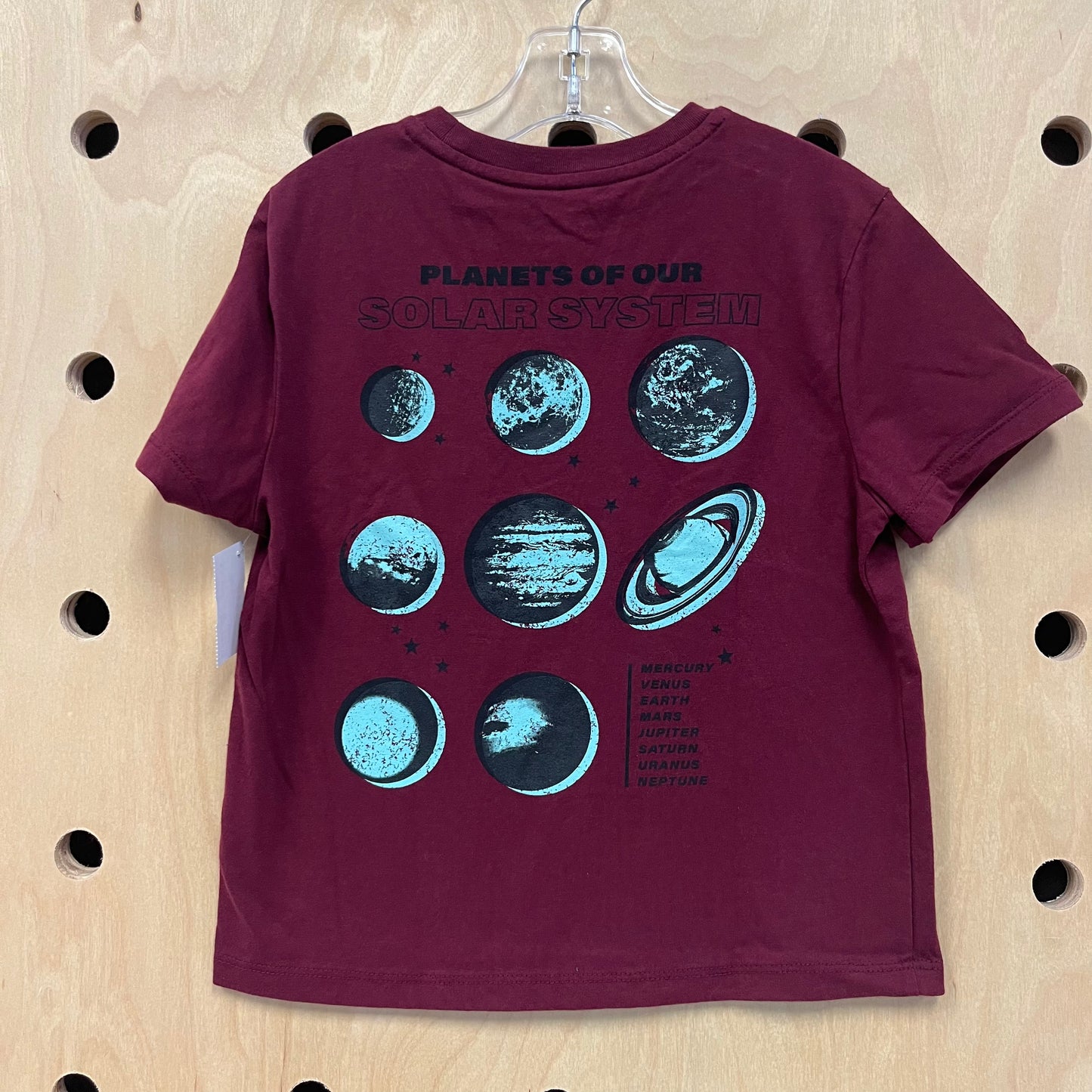 Maroon Solar System Tee