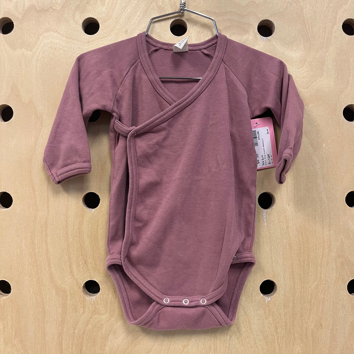 Dusty Plum Kimono Bodysuit