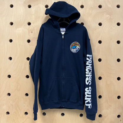 Blue Panchos Surf Zip Hoodie