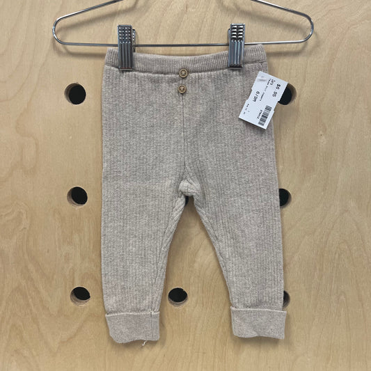 Taupe Knit Joggers