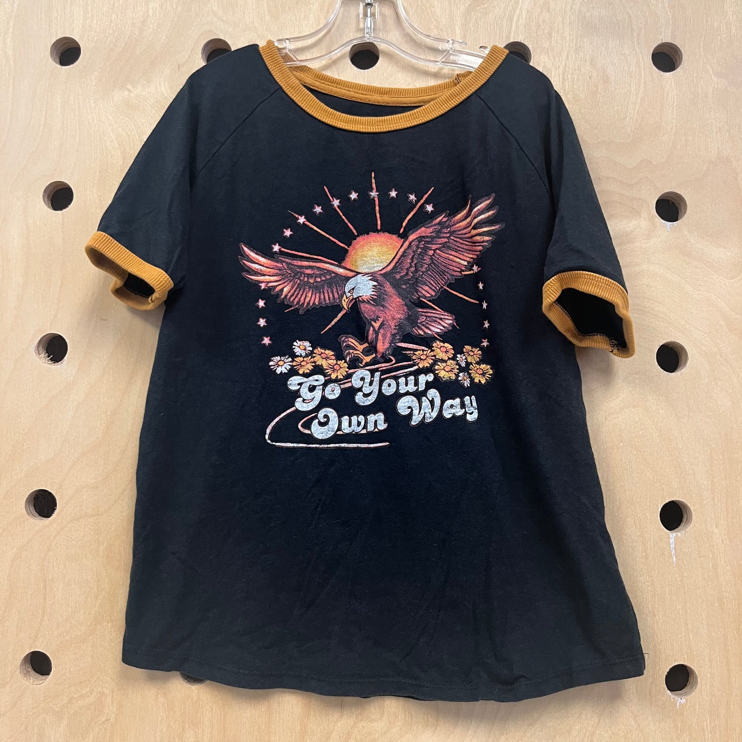 Go Your Own Way Ringer Tee