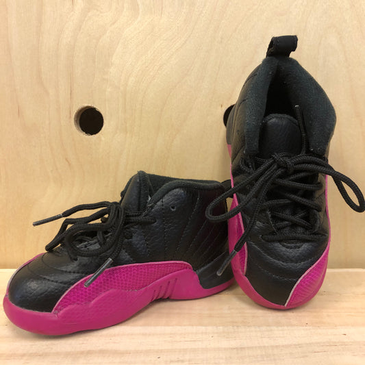 Black & Pink Hi-Tops