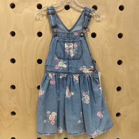 Denim Floral Jumper