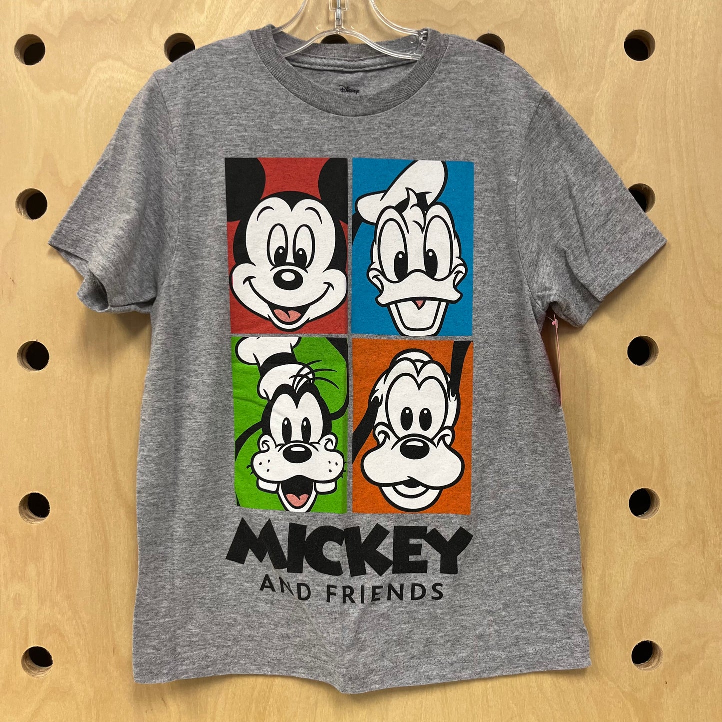 Grey Mickey & Friends Tee