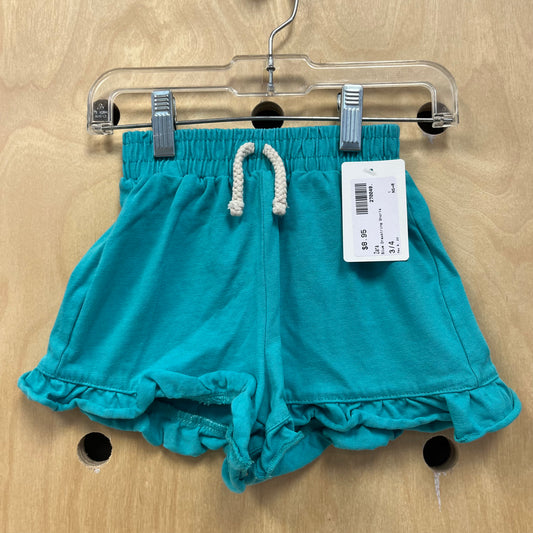 Blue Drawstring Shorts