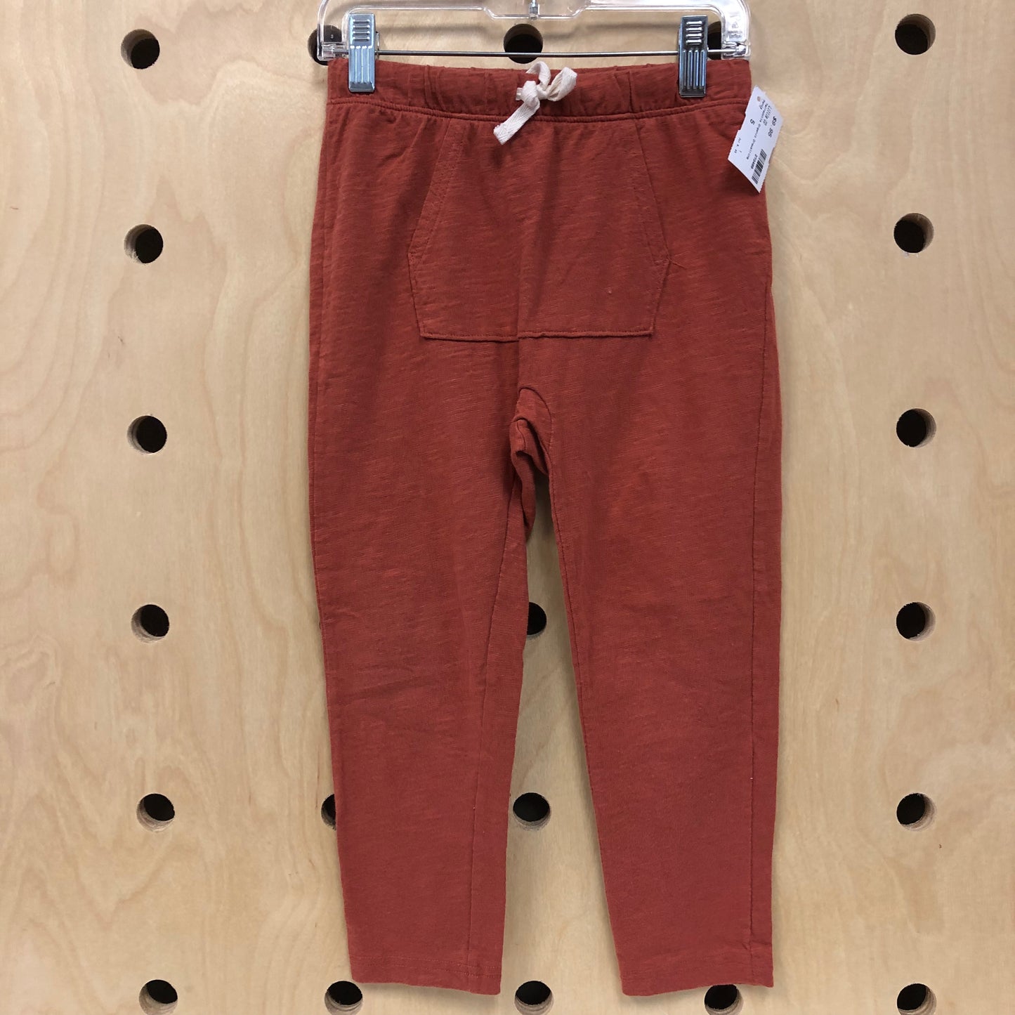 Terracotta Organic Drawstring Pants
