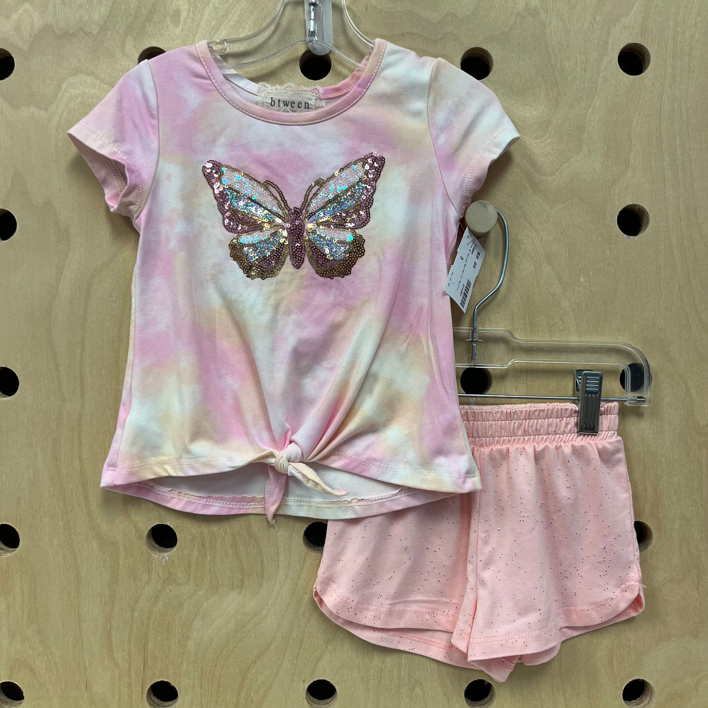 Pink & Yellow Butterfly Outfit