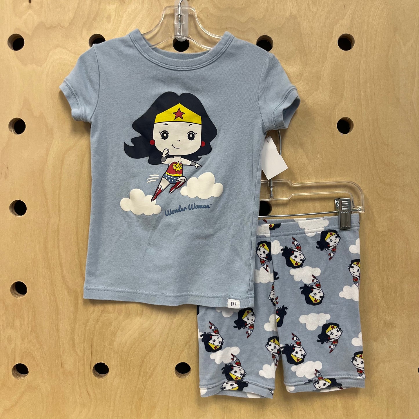Blue Wonder Woman Pajamas