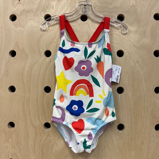 Cream Doodles Swimsuit