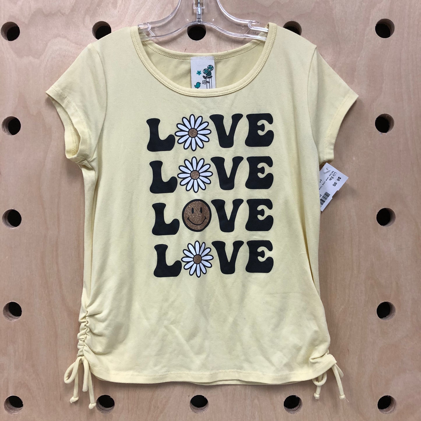 Yellow Love Love Love Top
