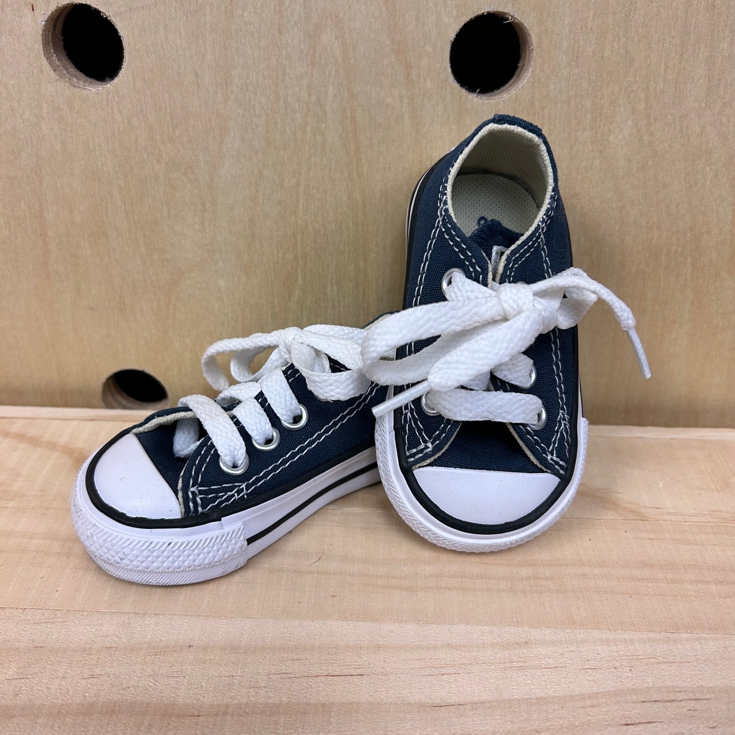 Blue Low Top Chucks